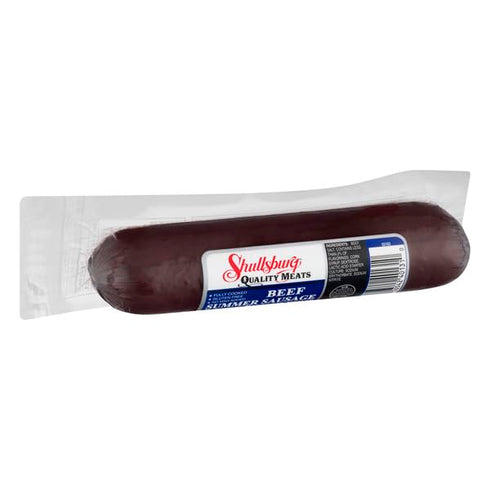 Shullsburg Quality Meats Summer 7 oz. - Beef Sausage