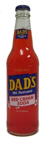 (Retro) Dad's Red Cream Soda with Real Cane Sugar 12 Pack by