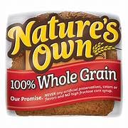 VEMAX Store 100% 20 oz (Pack 2) Bread Whole Grain Sliced Sandwich, Loaf
