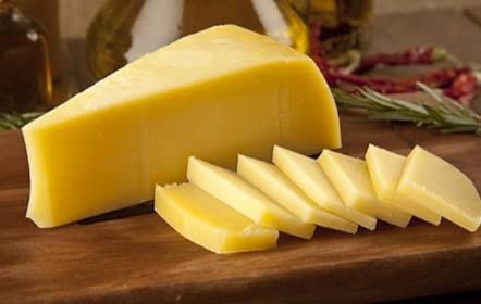 Al Amin Foods 2.2 LB Bulgarian Kashkaval Sheep Milk Cheese, One Wheel Aprox. Net Wt.