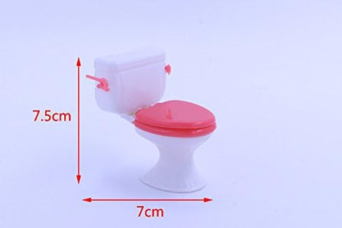 Funny Toilet Toy Set Cake Toppers for Bachelorette Celebrating Party Birthday Cake Decorations