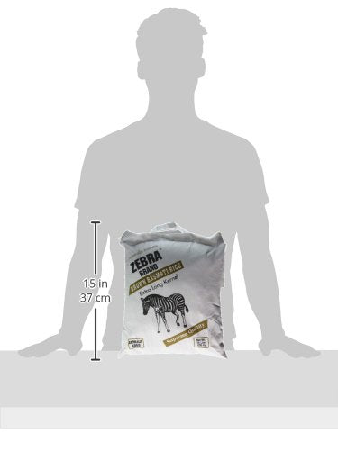 Zebra Basmati Rice 10 Lb 10 Lbs Naturally Aromatic Zebra Brown Basmati Rice Extra Long Kernel Bag - NET Wt