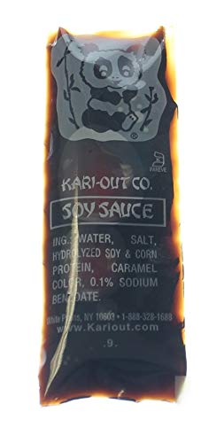 Soy Sauce 8 Gram Portion Packet - 450/Case