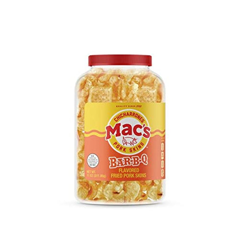gse MAC'S BBQ PORK SKINS 11OZ ( 2 pack )