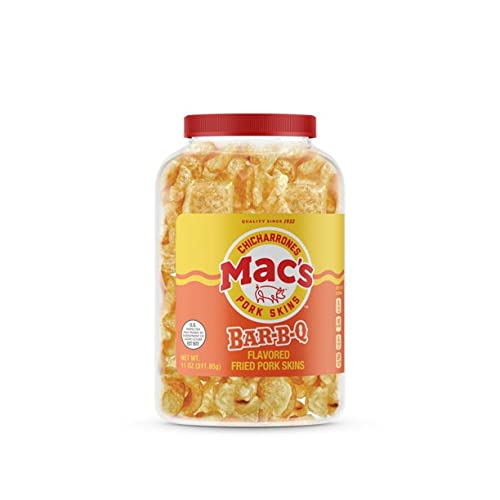 gse MAC'S BBQ PORK SKINS 11OZ ( 2 pack )