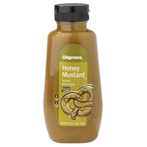 dakomyo Wegmans Mustard Honey Sweet with Mild Heat 16 ounce ( Pack of
