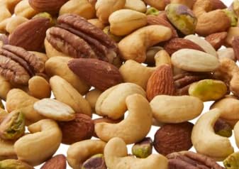 MORALZA 40 oz 2.5lb 1652577 200ml 2 Kirkland Signature Mixed Nuts Unsalted Extra Fancy - Item Bundle with Silicone Cup