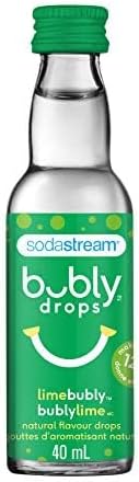 sodastream bubly Drops Variety 3 Lime, 1 Grapefruit, 40ml (4-Pack)