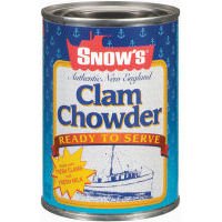 Snow's New England Clam Chowder Ready To Serve - Single 15 oz