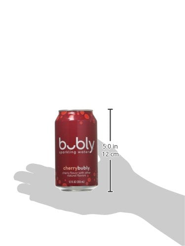 12 Oz. (18 Pack) Bubly Sparkling Water, Cherry, fl Cans