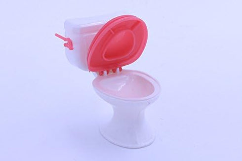 Funny Toilet Toy Set Cake Toppers for Bachelorette Celebrating Party Birthday Cake Decorations