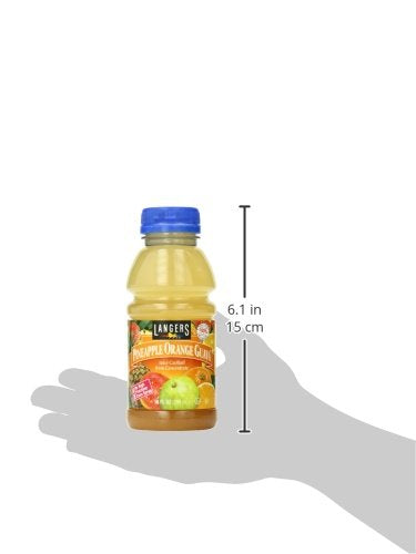 10 Oz (Pack 12) Langers Juice Cocktail, Pineapple Orange Guava, Fl
