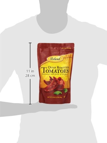 32-Ounce Roland Foods Oven Roasted Tomatoes, Specialty Imported Food, Bag