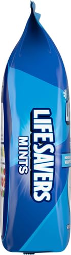 2.8 LB LIFE SAVERS Pep-O-Mint Peppermint Hard Candy Individually Wrapped, Party Size Bulk Hard Candy, Bag