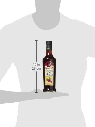 17 Oz (Pack 2) Colavita Raspberry Red Wine Vinegar, Special, Fl