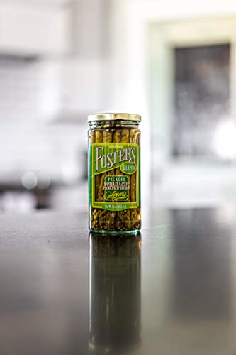 16oz. (3 Pack) 30 Foster's Pickled Asparagus Jalapeno, - Pickled Asparagus Spicy - Traditional Pickled Vegetables