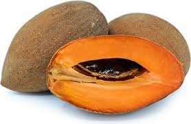 Generic (2 Count (3.5lbs 4.5lbs)) Fresh Mamey Sapote Fruit Tropical Brown Skin with Orange Flesh, Large Size - Enjoyed