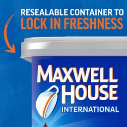 4-Ounce (Pack 6) Maxwell House International Coffee Decaf Sugar Free French Vanilla Caf?, Cans
