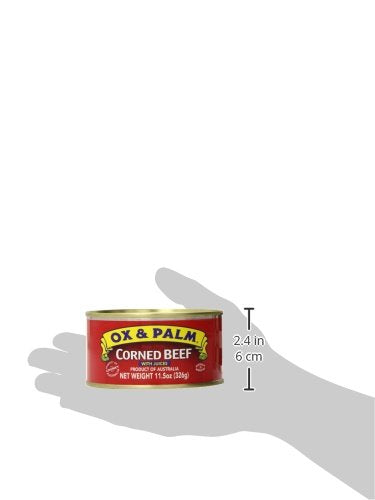 Ox & Palm 11.5 (Pack 1) Corned Beef, Original Chunky Style, Ounce