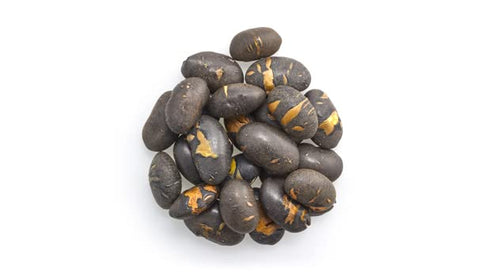 2.2 lb (35.2 oz), Yupik Black Soya Beans Dry, Roasted & Unsalted, High Protein Snack, Gluten-Free, Vegan, Crunchy Nutty