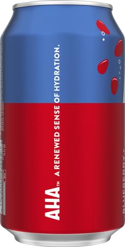 AHA Sparkling Water 12 Oz (Blueberry + Pomegranate), Fl