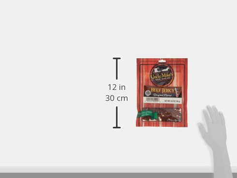 Uncle Mike's 6.5oz Package Walnut Creek Amish Foods Beef Jerky Original