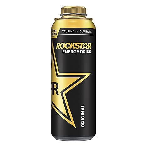 8 Pack 24oz. - Rockstar Energy Drink - Original
