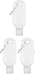 Tustao 3 2oz/50ml,Sauces, Pcs Portable Hot Sauce Keychain Bottles - Mini Ketchup Containers for On-The-Go - Mini Hot