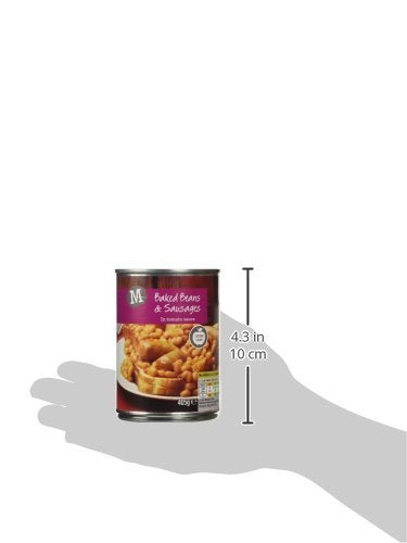 Morrisons 405g Baked Beans & Sausages in Tomato Sauce