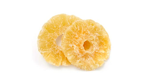 2.2 lb (35.2 oz), Yupik Pineapple Rings, Sulphite-Free, Gluten-Free, Kosher, Sweetened Tropical Dried Fruits, Sliced