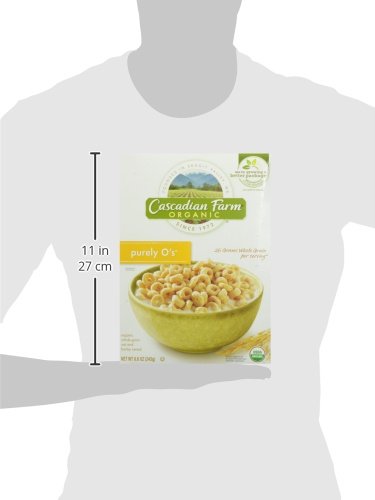 8.6 Cascadian Farm Organic Purely O's Cereal, ounces