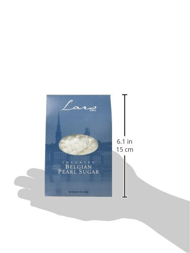 8 Oz, (Pack 6) Lars Own Imported Belgian Pearl Sugar Weighing Each