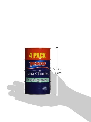 Princes (4x160g) Tuna Chunks in Spring Water