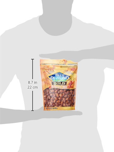 16 Blue Diamond Almonds, Bold Habanero BBQ, Ounce