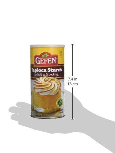 16 (2 Pack) Gefen, Gluten Free Tapioca Flour, Tapioca Starch, Ounce With Resealable Lid