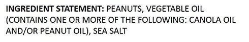7.5 (Pack 6) Snak Club Salted Peanuts, Ounce