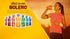 Bolero Sugar Free Drink Mix Packets, Strawberry Fruit Flavors, 36 Singles Sticks On The Go Packets, Powdered Flavored
