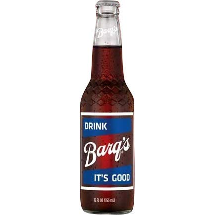 Barq's Root Beer 12 oz Glass Bottles (6 Pack) Soda Pop