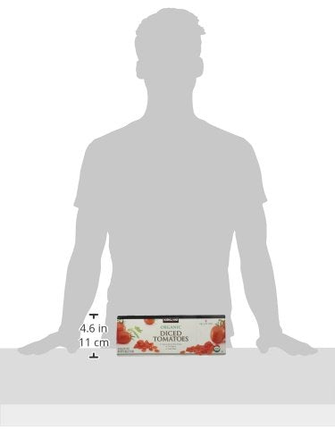 KIRKLAND 7.25 Signature Organic Diced Tomatoes, Pound