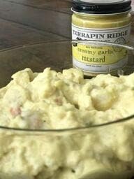 8.5 oz Terrapin Ridge Farms Creamy Garlic Mustard Bold Dip & Spread for Sandwiches, Burgers & Meats, Gluten Free, Keto