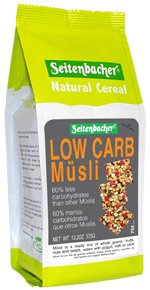 Seitenbacher Muesli Low Carb Muesli, 3 pack 13.2-Ounce bag, made in Germany