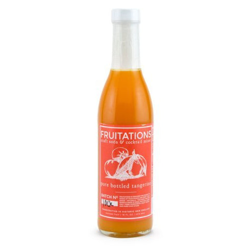 Fruitations Tangerine Craft Soda & Cocktail Mix, 12.7 ounces - for Better Tasting