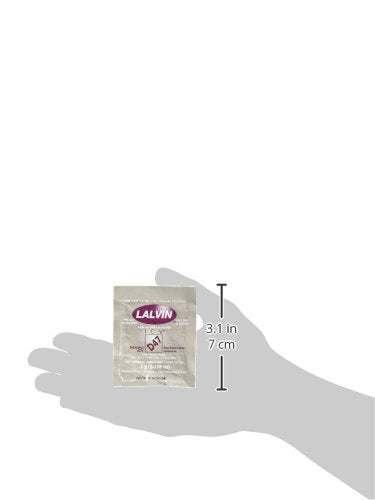 Lalvin D-47x3 Saccharomyces Cerevisiae - 3 Pouches (5 G Each)