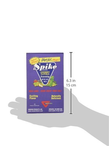Spike Vege-Sal All-Purpose Seasoning, 20 Oz Box, All Natural, Low Sodium, No Sugar, No MSG