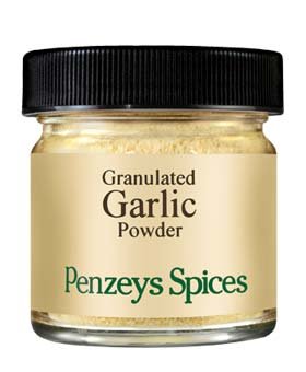 Penzeys Granulated Garlic Powder By Spices 1.3 oz 1/4 cup jar (Pack of