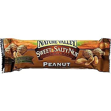 SN42067 1.2oz, 16/BX, Nature Valley Nut Granola Bars, Sweet/Salty, Peanut