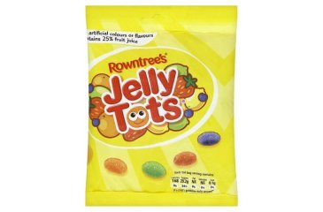 Rowntree's Rowntrees Jelly Tots Share Bags (Box Of (12 X 160G Bags) Bags)