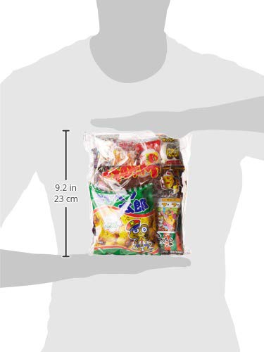 P-Shop 20pcs (20 set) Japanese Candy Box assortment Kit Dagashi Umaibo Snack Gumi potato Chip Kitty chocolate pieces