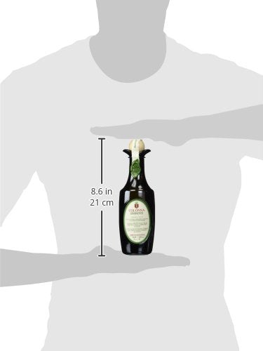 Colonna Granverde Lemons,2018 250ml (8.45 oz) Italian Cold Extracted Extra Virgin Olive Oil with Organic Sicilian