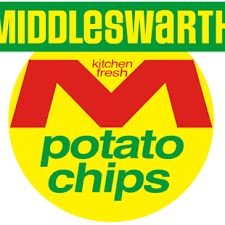 Middleswarth (4-Pack) Kitchen Fresh Bar-B-Q Flavored Potato Chips, The Weekender Sharing Size Bag